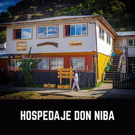 Hospedaje Cabana Y Restaurante Don Niba Villa Cerro Castillo Kültér fotó
